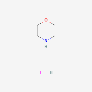 Chemical structure of Morphi