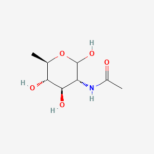 Chemical structure of N-Acetyl-D-Quinovosamine