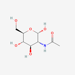 Chemical structure of N-Acetyl-Alpha-D-Glucosamine