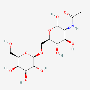 Chemical structure of N-Acetylallolactosamine