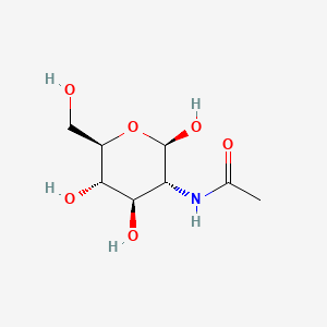 Chemical structure of N-ACETYL-beta-D-GLUCOSAMINE