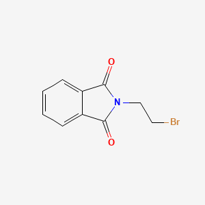 Chemical structure of N-(2-Bromoethyl)phthalimide