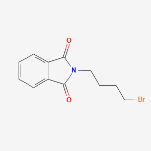 Chemical structure of N-(4-Bromobutyl)phthalimide