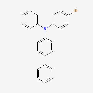 Chemical structure of N-(4-Bromophenyl)-N-phenyl[1,1′-biphenyl]-4-amine
