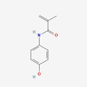 Chemical structure of N-(4-Hydroxyphenyl)methacrylamide