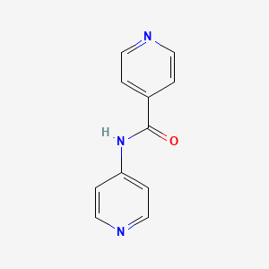 Chemical structure of N-(4-pyridyl)isonicotinamide