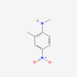 Chemical structure of N,2-Dimethyl-4-nitroaniline