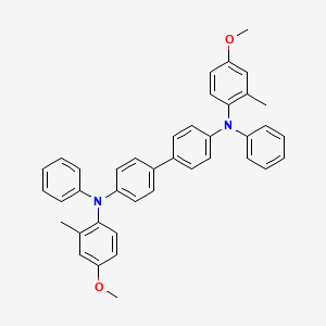 Chemical structure of N,N'-Bis(2-methyl-4-methoxyphenyl)-N,N'-diphenylbenzidine