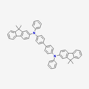Chemical structure of N,N'-Bis(9,9-dimethyl-9H-fluoren-2-yl)-N,N'-diphenylbenzidine