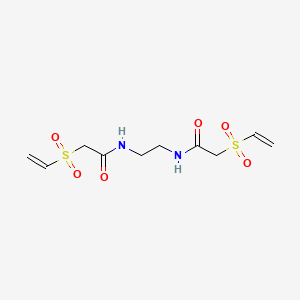 Chemical structure of 1,2-Bis(vinylsulfonylacetamido)ethane