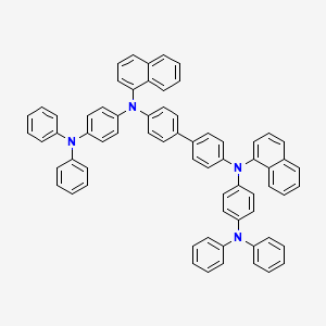 Chemical structure of N,N'-Bis[4-(diphenylamino)phenyl]-N,N'-di(1-naphthyl)benzidine