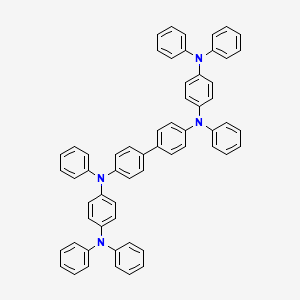 Chemical structure of N,N'-Bis[4-(diphenylamino)phenyl]-N,N'-diphenylbenzidine