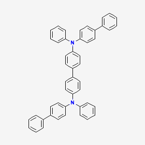 Chemical structure of N,N'-Di(4-biphenylyl)-N,N'-diphenylbenzidine