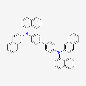 Chemical structure of N,N'-Di-1-naphthyl-N,N'-di-2-naphthylbenzidine