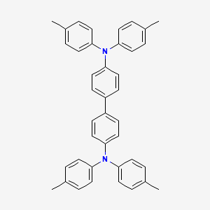 Chemical structure of N,N,N',N'-Tetrakis(p-tolyl)benzidine