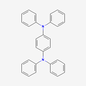 Chemical structure of N,N,N',N'-Tetraphenyl-1,4-phenylenediamine