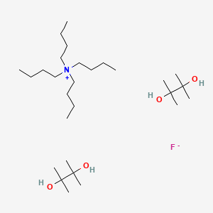 Chemical structure of TBAF(pin)2