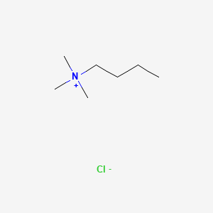 Chemical structure of N,N,N-Trimethylbutan-1-aminium chloride