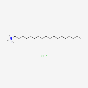 Chemical structure of Stearyltrimethylammonium chloride