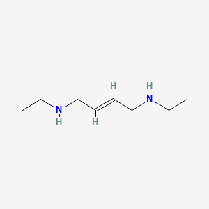 Chemical structure of N,N′-Diethyl-2-butene-1,4-diamine