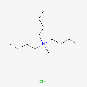 Chemical structure of Tributylmethylammonium chloride