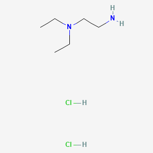 Chemical structure of N,N-Diethyl-1,2-ethanediamine Dihydrochloride