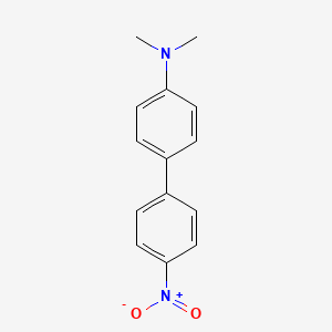 Chemical structure of N,N-Dimethyl-4′-nitro[1,1′-biphenyl]-4-amine