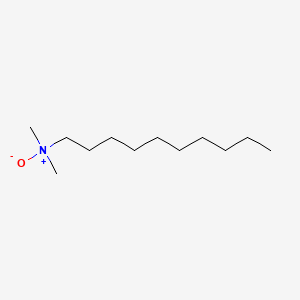 Chemical structure of Capric dimethyl amine oxide