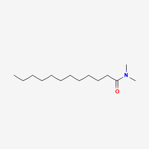 Chemical structure of N,N-Dimethyldodecanamide
