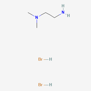 Chemical structure of N,N-Dimethylethylenediamine Dihydrobromide