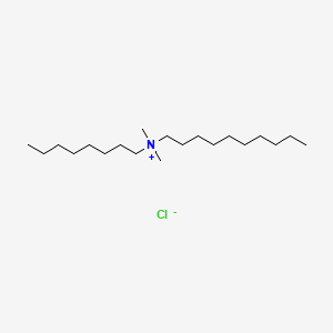 Chemical structure of Decyl dimethyl octyl ammonium chloride