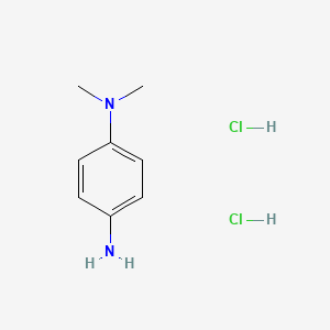 Chemical structure of N,N-Dimethyl-p-phenylenediamine dihydrochloride