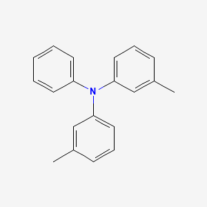 Chemical structure of N,N-Di-m-tolylaniline