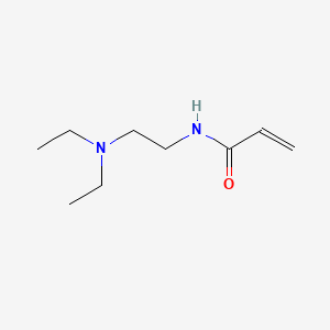 Chemical structure of N-(2-(Diethylamino)ethyl)-2-propenamide