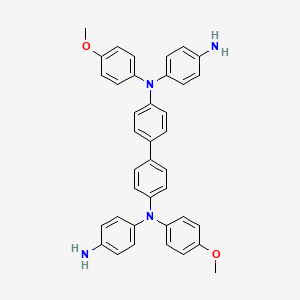 Chemical structure of N1,N1'-([1,1'-Biphenyl]-4,4'-diyl)bis(N1-(4-methoxyphenyl)benzene-1,4-diamine)
