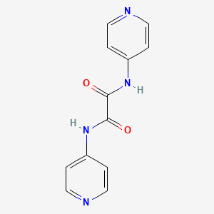 Chemical structure of N1,N2-Di(pyridin-4-yl)oxalamide
