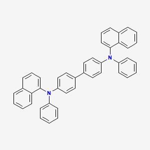 Chemical structure of N4,N4'-Di(naphthalen-1-yl)-N4,N4'-diphenyl-[1,1'-biphenyl]-4,4'-diamine