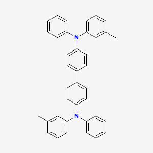 Chemical structure of N4,N4'-Diphenyl-N4,N4'-di-m-tolyl-[1,1'-biphenyl]-4,4'-diamine