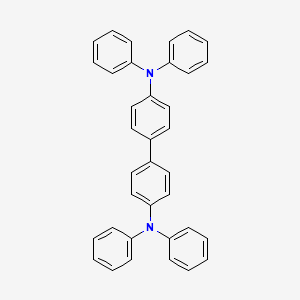 Chemical structure of N,N,N',N'-Tetraphenylbenzidine