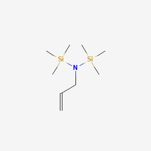 Chemical structure of N-Allyl-1,1,1-trimethyl-N-(trimethylsilyl)silanamine