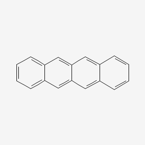 Chemical structure of Naphthacene