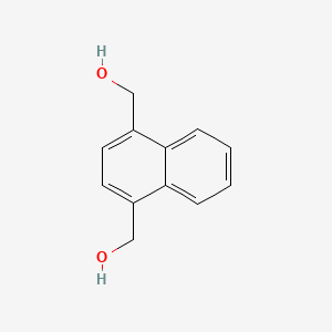 Chemical structure of 1,4-Naphthalenedimethanol
