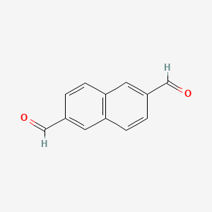 Chemical structure of Naphthalene-2,6-dicarbaldehyde