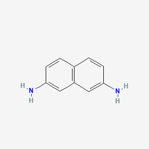 Chemical structure of 2,7-Naphthalenediamine
