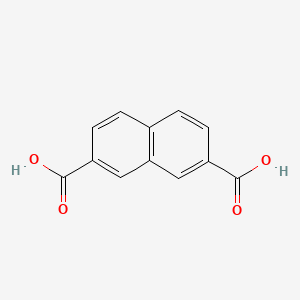 Chemical structure of 2,7-Naphthalenedicarboxylic acid