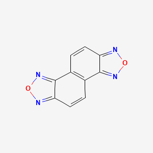 Chemical structure of Naphtho[1,2-c:5,6-c']bis([1,2,5]oxadiazole)