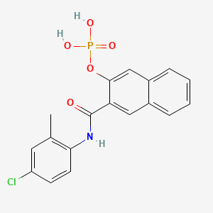 Chemical structure of Naphthol AS-TR Phosphate