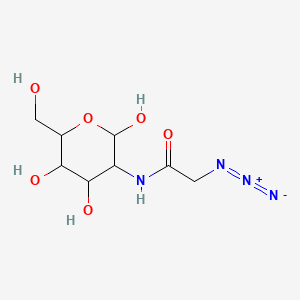 Chemical structure of N-Azidoacetylmannosamine
