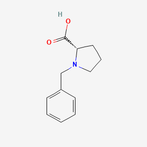 Chemical structure of N-Benzyl-L-proline