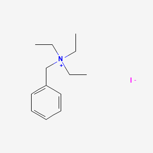 Chemical structure of Benzyltriethylammonium iodide
